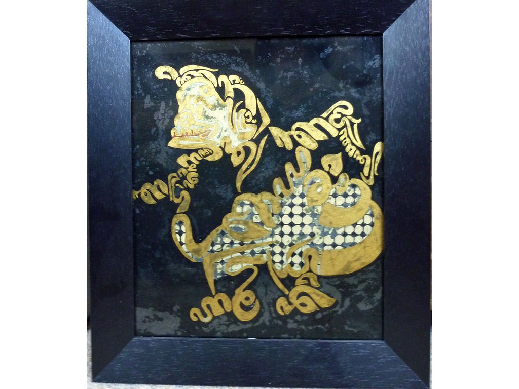 -glasspainting-calligraphy-Semar